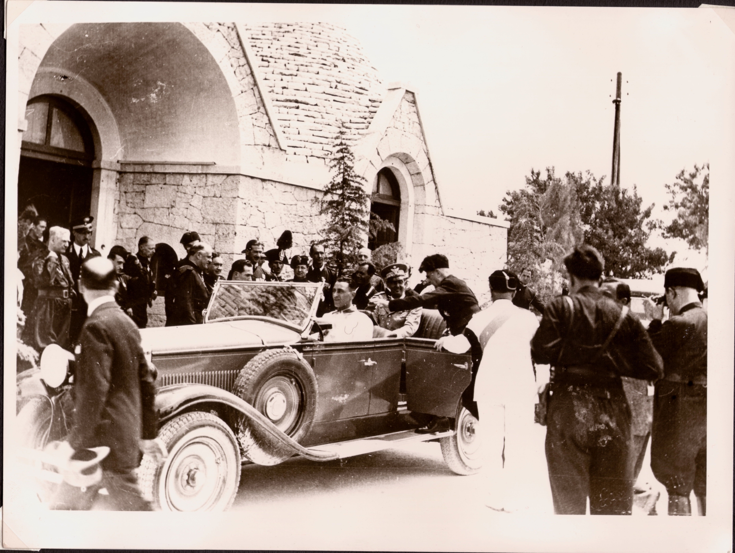 Inaugurazione dlla Grotta del Trullo